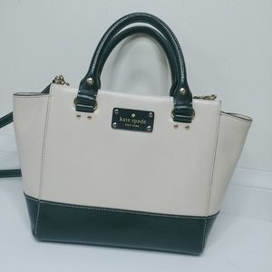 Kate Spade crossbody dual color purse blac…